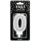Preview: Number Candle - 0 – Silver